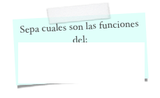 Sepa cuales son las funciones del:
Dpto Comercial